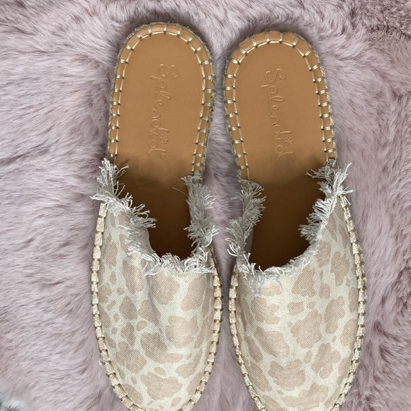 Splendid Espadrilles Cheetah Mules - Picture 4 of 9